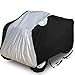 Produktbild Coverify ATV Abdeckung 420D wasserdichtes Oxford-Gewebe, Mehrweg Quad ATV Abdeckplane Allwetterschutz, 220 x 98 x 106 cm XXL 4 Rad Abdeckung für Polaris Yamaha Can-Am Suzuki Kawasaki, schwarz-weiß