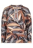 Coupe: Coupe décontractée Betty Barclay Damen Sweat-Shirt à col Montant Grey/Brown 38