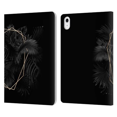 Étui en cuir iPad Air 11 Or et Feuilles d'une élégance rare pour sublimer votre tablette Apple