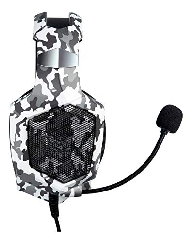 Fone Ouvido Gamer Headset Led Onikuma K8 Rgb Jogos Xbox Ps4 Branco