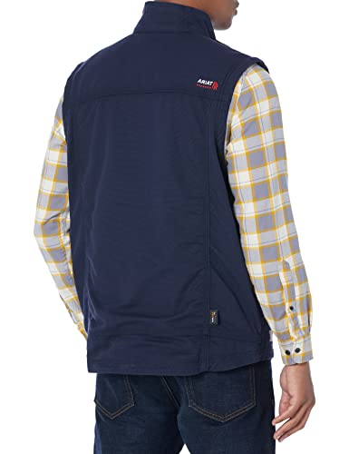 ARIAT Men's FR DuraLight Stretch Canvas Vest2