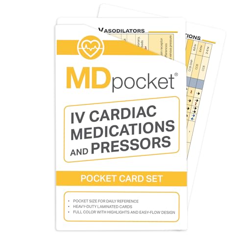 MDpocket® - Cardiac Medications and Pressors