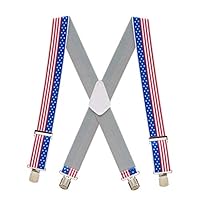 Algopix Similar Product 15 - SuspenderStore Mens STARS  STRIPES