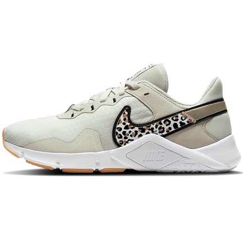 Image of Nike Nike Legend Essential 3 Premium Women's Trainers, Bone Transparent White Black, 10