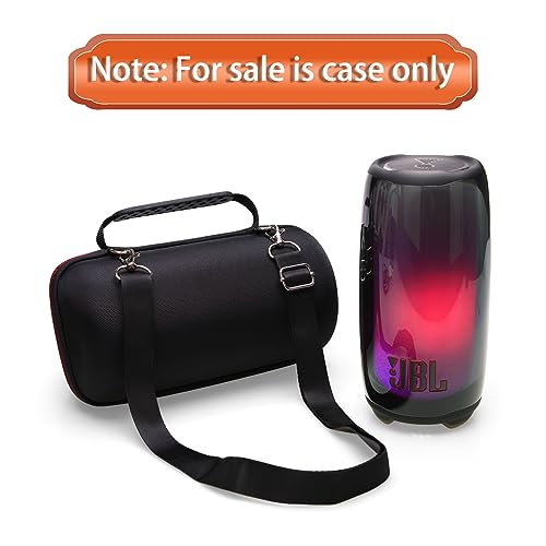 LTGEM Case Compatible with JBL Pulse 5 Waterproof Portable Speaker with Shoulder Strap, Red by L LTGEM - Image 7