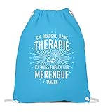 shirt tanz drauf FÜR MERENGUE-VERRÜCKTE - Tolles Design für alle, die im Tanzsaal am liebsten Merengue tanzen! Text: Ich brauche keine Therapie Ich muss einfach nur Merengue tanzen!.