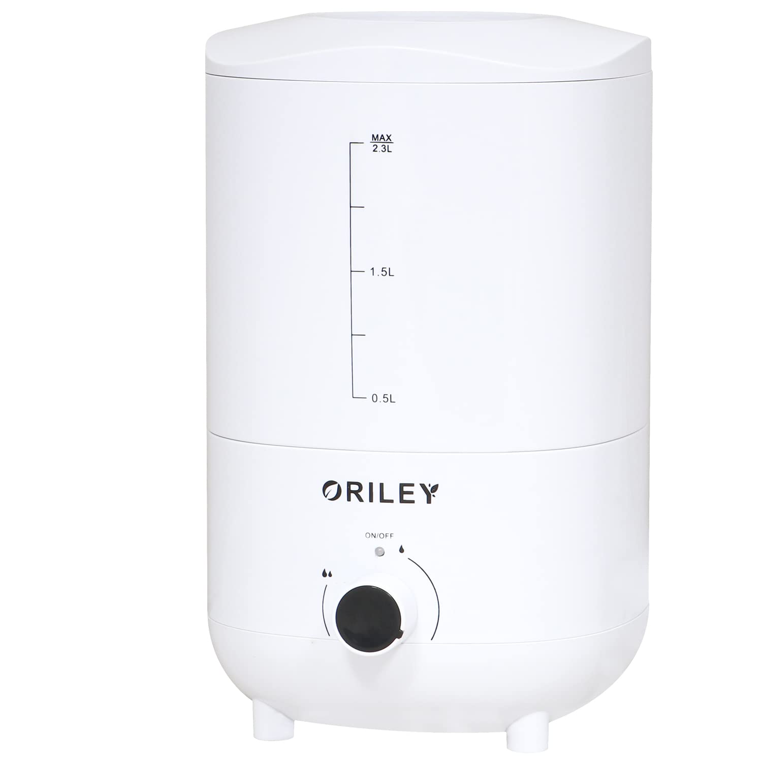 Oriley 2111A Ultrasonic Cool Mist Humidifier Manual Air Purifier for Home Office Adults and Baby Bedroom (1 Year Warranty) (2.3L, 18W, Solid White)-image-9