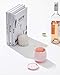 W&P Porter Wine Cocktail Glass with Protective Silicone Sleeve , Blush 15 Ounces , On-the-Go , Reusable , Portable , Dishwasher Safe (WP-PCG-BL)