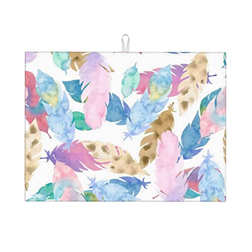 Tapis de séchage vaisselle en microfibre pour éviter l'eau - 2