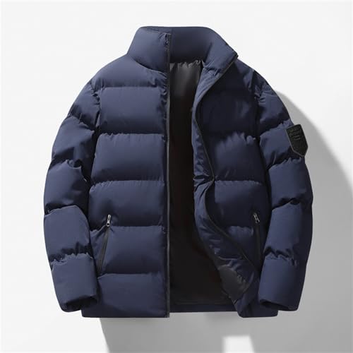 Veste bomber homme ample thermique et chaude à fermeture éclair pour hiver - 2
