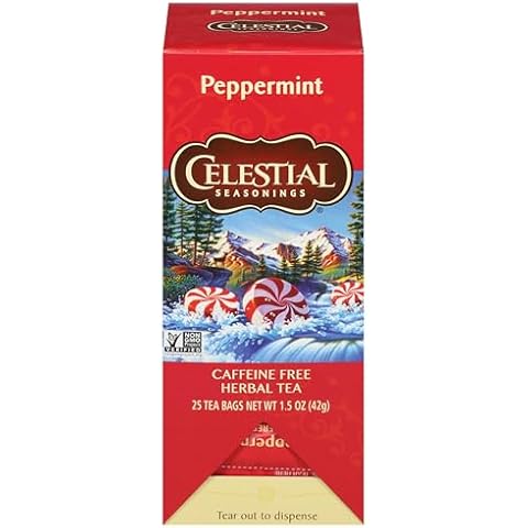 Celestial Seasonings Peppermint Tea Cover