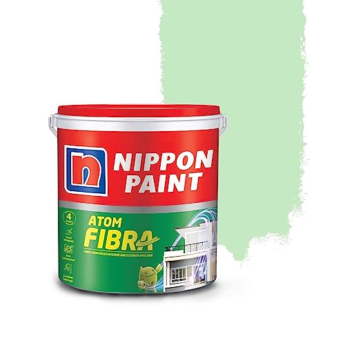 Image of Nippon Paint Atom Fibra 2 in 1 Interior & Exterior Emulsion 20 L Greens (Iced)