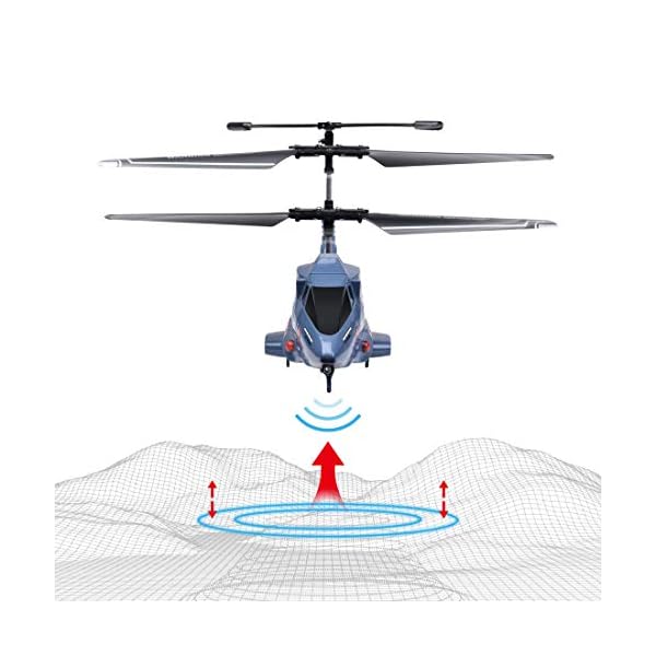 YYGE RC Hubschrauber Modell RTF, 2.4G Ferngesteuerten Hubschrauber mit Lichtern, Flugzeug Spielzeug für Kinder und Erwachsene – Bild 5
