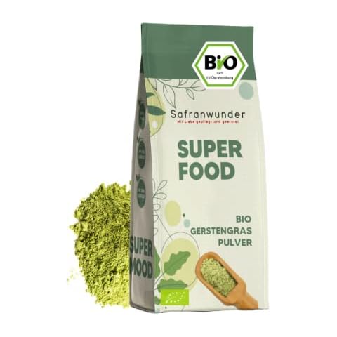 Poudre d'herbe d'orge bio Safranwunder Cover