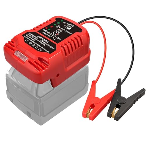 Adaptador de batería Milwaukee M18 a 12V con cable de arranque portátil marca TPDL
