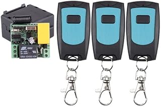 AC 220V 1 CH 10A RF Wireless Remote Control Relay Switch System for Lamp Garage Doors Gate Electric Doors shutters in 433Mhz - (Color: 3)