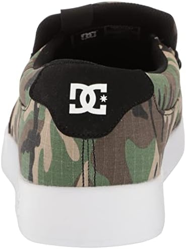 DC Men's Villain 2 Casual Slip On Skate Shoe Slipper, Military CAMO, 10.5 | Image 2