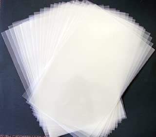 Blank Stencil Making Sheets | 10 mil Clear Mylar | 8 x 10.5 inch Sheet | 25 Sheets | for Stencil Tools and Cricut Maker - coolthings.us