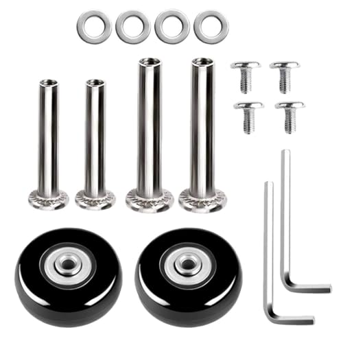 CIYODO Kit De Reemplazo De Ruedas De Goma Para Maletas 60 X 6 X 18 Mm CIYODO Kit De Reemplazo De Ruedas De Goma Para Maletas 60 X 6 X 18 Mm