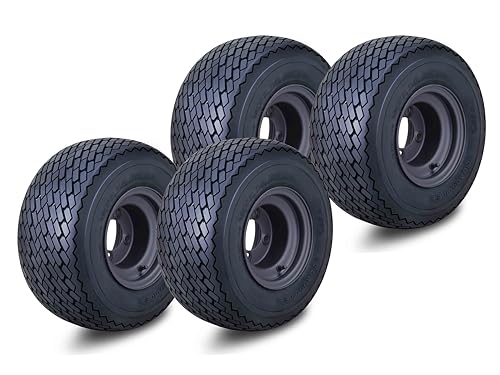 ROADGUIDER Golf Cart Tire & wheel 18X8.5-8 4-Ply/w 4 Lugs