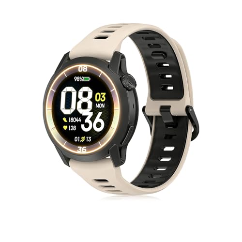 SUGARJAR 22mm �V���R���o���h COROS PACE 3/4 COROS APEX PRO/2 Pro/APEX 46mm/APEX 4 42mm�ɑΉ� �����p�ʋC���X�g���b�v �j�����p StarlightBlack