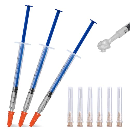 Allisway Colle Conductrice, Peinture Conductrice, Pâte D'argent Conductrice, Colle Conductrice Electrique pour la Réparation de Circuits Imprimés, de Télécommandes, de Claviers, etc