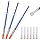 AllisWay Leitsilber, Elektrisch Silberleitlack, Leitlack, Silberleitlack, Leitfähige Silberpaste für Die Reparatur Elektronischer Produkte Wie Platinen, Fernbedienungen, Tastaturen usw, 0.3ML*3