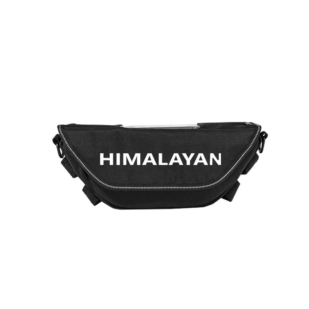 Generico Sac de guidon pour Himalayan 450 HIMALAYAN 450 Sac de voyage pour navigateur de volant de moto Sac de téléphone étanche et antipolver