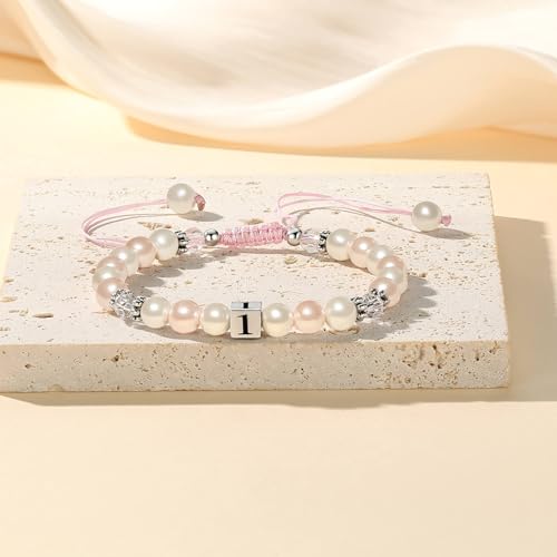 Image of MIXJOY Happy Birthday Gifts for Women, Birthday Braided Beads Bracelet Gifts for Turning Age Daughter Granddaughter Niece