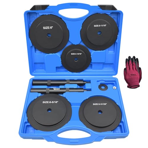 Image of Truck Hub Seal Installer Kit, 4-13 /16 inch to 6-5 /16 inch Large Race and Heavy Duty Seal Drivers for Class 7 & Class 8 Trucks