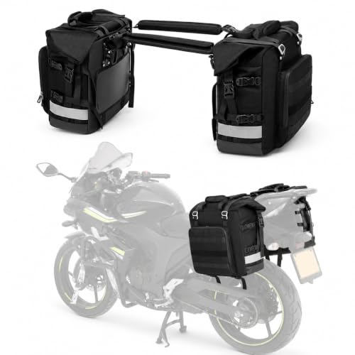 KGTJGCJ Oxford Rain-Resistant Expandable Panniers