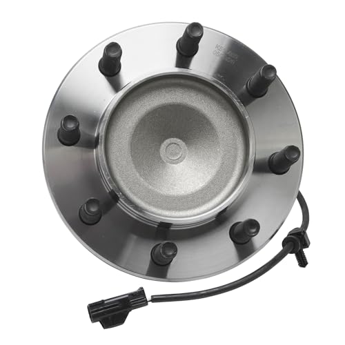 Image of Detroit Axle - 2WD Front Wheel Bearing Hubs for 2003 2004 2005 Dodge Ram 2500 3500, 2 Wheel Bearing Hub Assembly Replacement Pair Hubs 515089