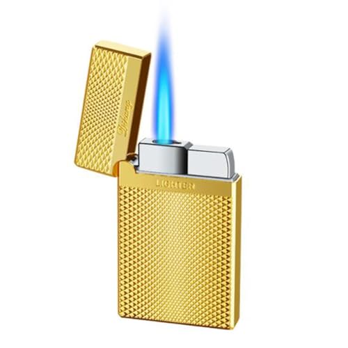 Encendedor Metálico Clásico de Soplete Recargable