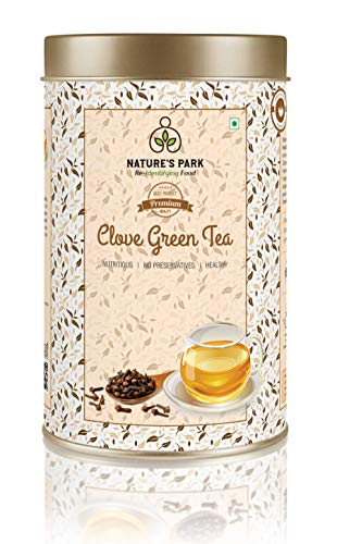 Image of NATURE'S PARK GREEN TEA (Clove Green Tea, 150 Gm)