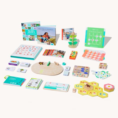 Image of Lovevery Reading Skill Set, Learn to Read for Pre-K and Kindergarten, Fun Phonics Games and Books, Part 1