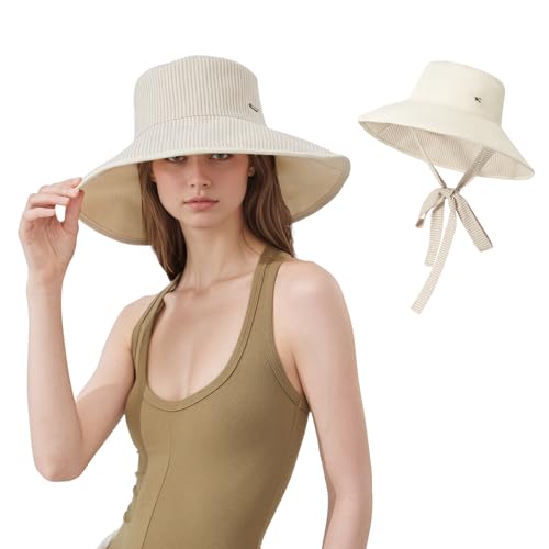 Wide Brim Sun Hat with UV Protection