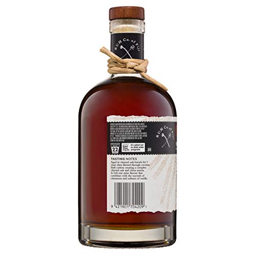 RATU 5 Years Old Spiced Rum 40% Vol. 0,7l – Bild 4