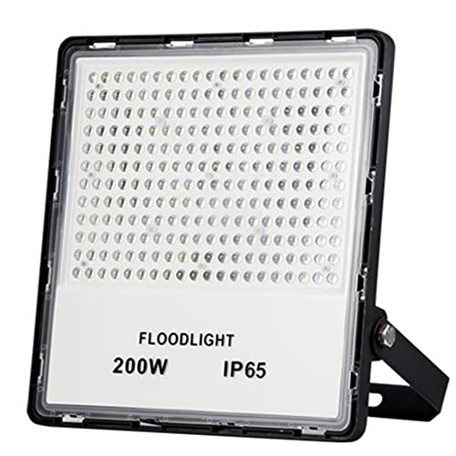 Image of MLD Lens 200 Watts IP65 LED Outdoor Flood Light halogen outdoor /indoor focus Cool White with 2 Years Warranty (200w,Colour-White)-Pack of 6