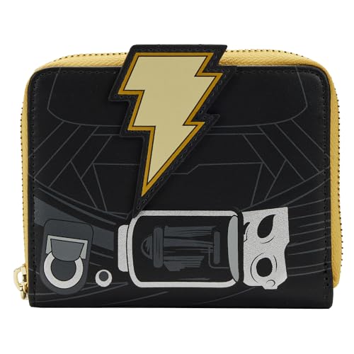 Loungefly DC Comics Black ADAM Cosplay Zip Around Wallet