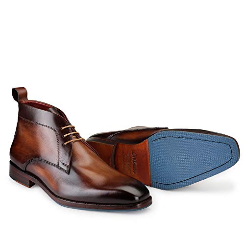 Men’s Modern Classic Calfskin Leather Chukka Boots2