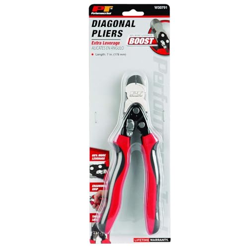 Alicates diagonales Boost de 7 pulgadas Performance Tool W30791 para corte de cables 3
