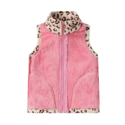 Image of Mud Kingdom Boys Girls Polar Fleece Vest Winter Thick Warm Outerwear Funny Cartoon