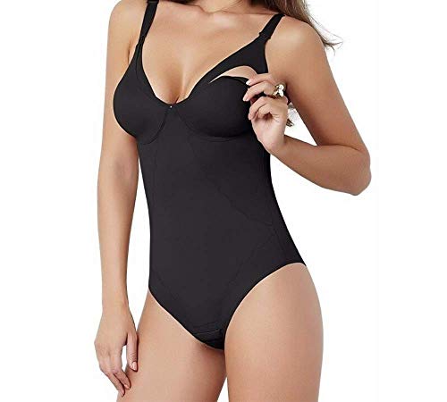 Body Cinta Modelador Amamentação (M, Preto)