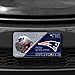 Rico Industries NFL New England Patriots Unisex New England Patriots License Plate Metalnew England Patriots License Plate Metal, Team Color, One Size