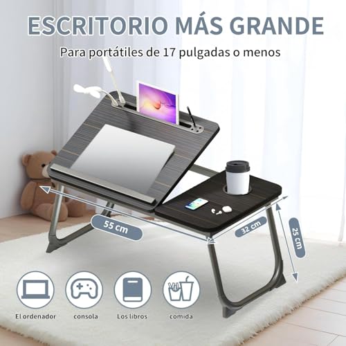El Mejor Listado de Mesa para laptop cama los mejores 5. 3 Imagen adicional
