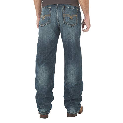 Wrangler Men's 20X No.33 Extreme Relaxed Fit Straight Jeans - 33Mwxwl