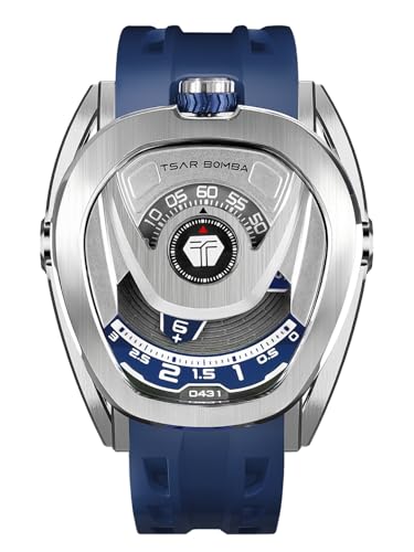 Image of Tsar Bomba Reactor Series Automatic Watch + Bezel Set | Futuristic Multi-Dial Time Display | Asymmetrical Case