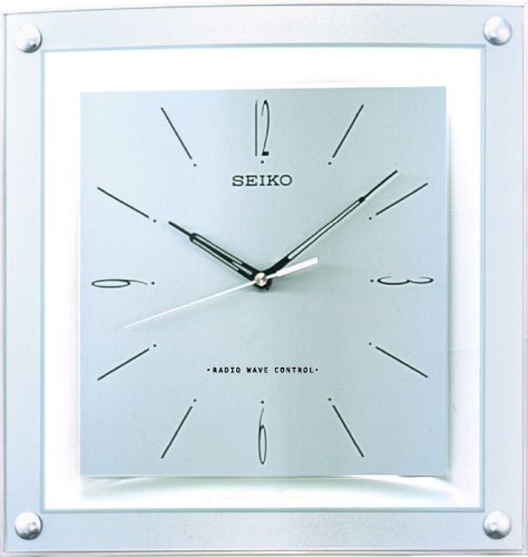 Seiko Funkwanduhr weiß Kunststoff QXR205S Seiko Funkwanduhr weiß Kunststoff QXR205S