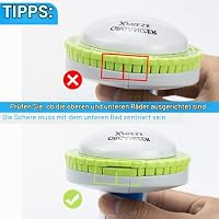 UniPlus 6er-Pack 3D-Prägeband 9 mm × 3 m, Dymo Omega kompatibel – Ansicht 8