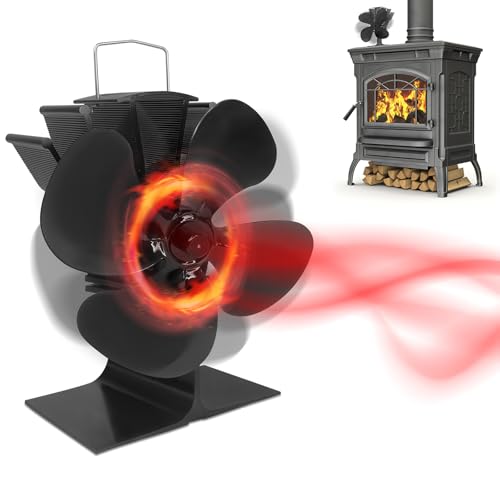 FIVMEN Ventilador de chimenea sin electricidad